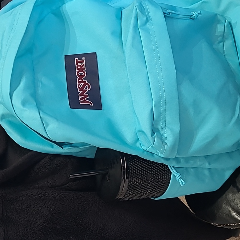 Jansport  Classic Super B Pack & Labtop Sleeve & Side Bottle Pocket Compartment - Picture 7 of 11